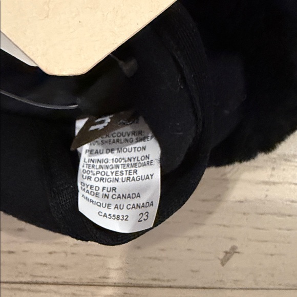 Frr Black Mouton Sheepskin Cossack Hat - Picture 10 of 15